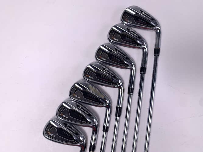 TaylorMade RSi 1 Iron Set 3-PW REAX 90g Stiff Steel Mens RH