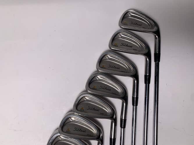 Titleist DCI 981 Iron Set 2-PW+GW+LW Rifle FCM 5.5 Regular Steel Mens RH