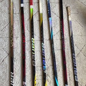 7 Used/broken Senior Bauer Nexus Sync Sticks  Right Handed Hockey Stick P92 Pro Stock (Used)