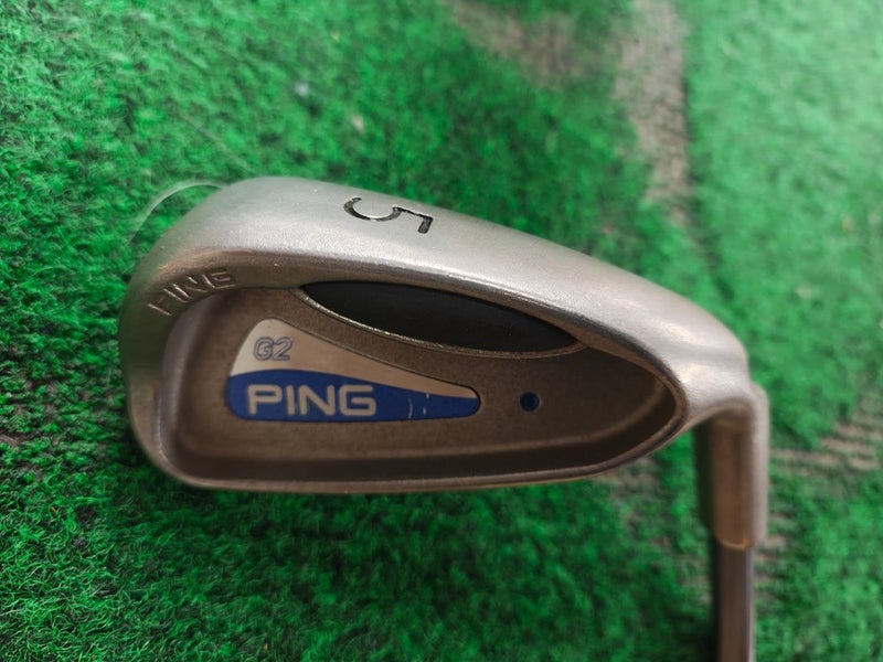 Ping G2 Blue Dot Individual 5 Iron Graphite Shaft Regular Flex