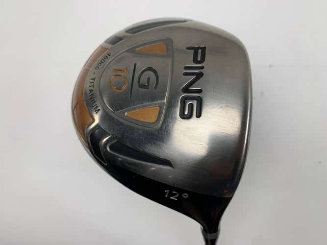 Ping G10 Driver 12* TFC 129 D Soft Regular Senior Graphite Mens RH
