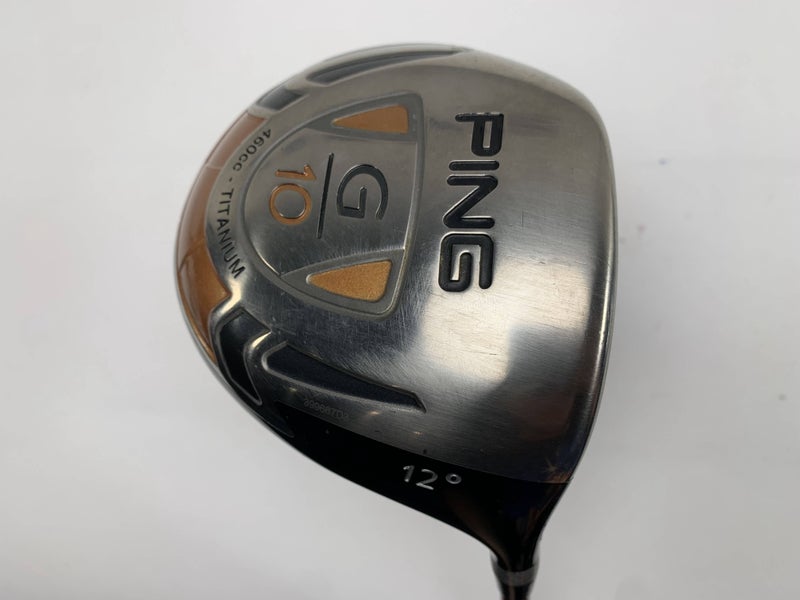 Ping G10 Driver 12* TFC 129 D Soft Regular Senior Graphite Mens RH