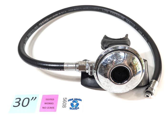 US Divers Aqua Lung Calypso Metal Vintage 2nd Stage Scuba Octo Octopus #5608