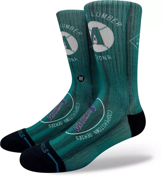 Arizona Diamondbacks Stance Lumber Cooperstown MLB Large 9-13 Socks