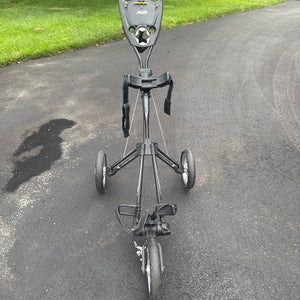 Black Unisex Bag Boy Push Cart (Used)