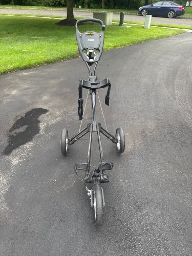 Black Unisex Bag Boy Push Cart (Used)