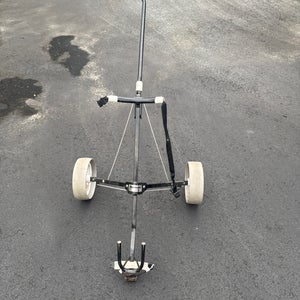 Black Unisex Titleist Push Cart (Used)