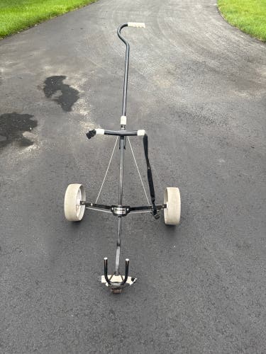 Black Unisex Titleist Push Cart (Used)
