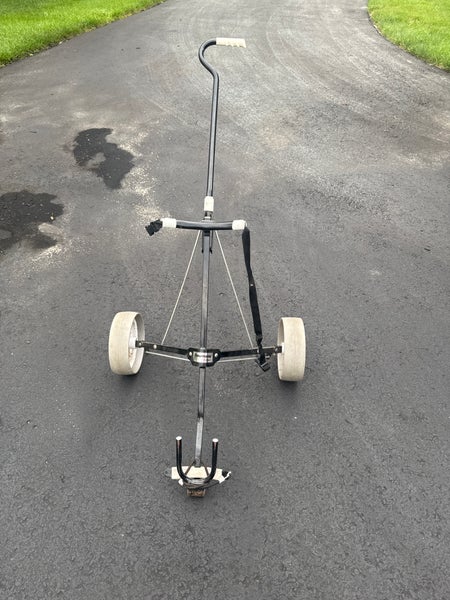 Black Unisex Titleist Push Cart (Used)