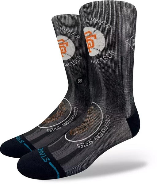 Stance San Francisco Giants Lumber MLB Copperstown Socks Large 9-13