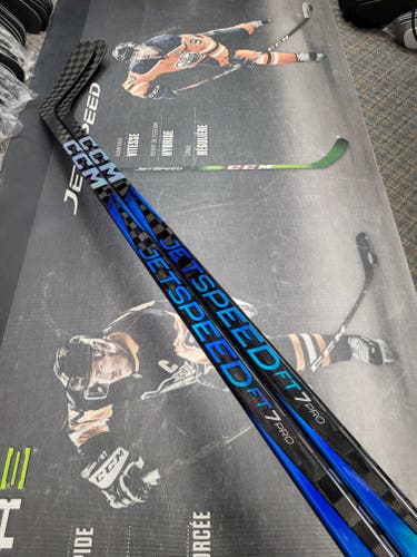 2 PACK | P29 | 75 Flex NEW! Senior CCM Jetspeed FT7 Pro Right Handed Hockey Stick Pro Stock