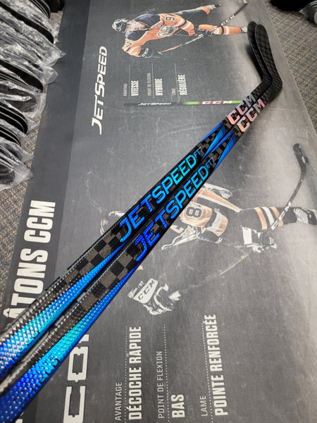 2 PACK | P28 | 80 Flex NEW! Senior CCM Jetspeed FT7 Pro Left Hand Hockey Stick P28 Pro Stock (New)