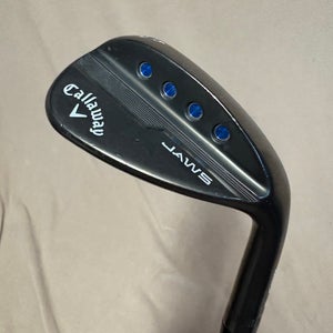Men's Callaway Callaway Jaws Black Right Handed Wedge Wedge Flex 56 Degree Graphite Shaft (Used)