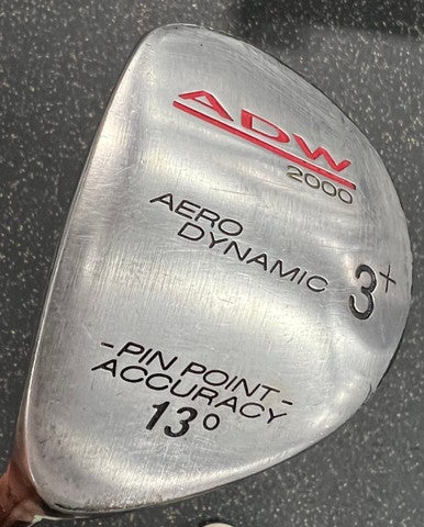 Used AERO DYNAMIC Mens Fairway Wood LH 3 Wood 11497-S000151494