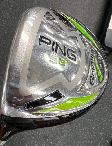 Used Ping RAPTURE V2 Mens Fairway Wood LH 5 Wood 11497-S000151488