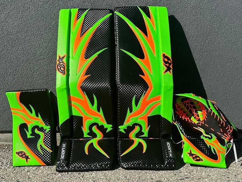 33" 2024 Brian's Iconik Regular Goalie Full Set (Used)