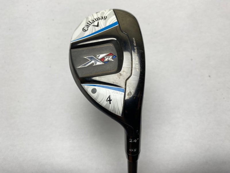 Callaway XR OS 4 Hybrid 24* Mitsubishi Rayon Bassara 50x5ct Ladies Graphite RH