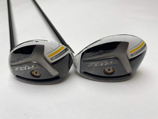 Taylormade RocketBallz Stage 2 4 & 5 Hybrid Set 22* 25* RocketFuel 45g Ladies RH