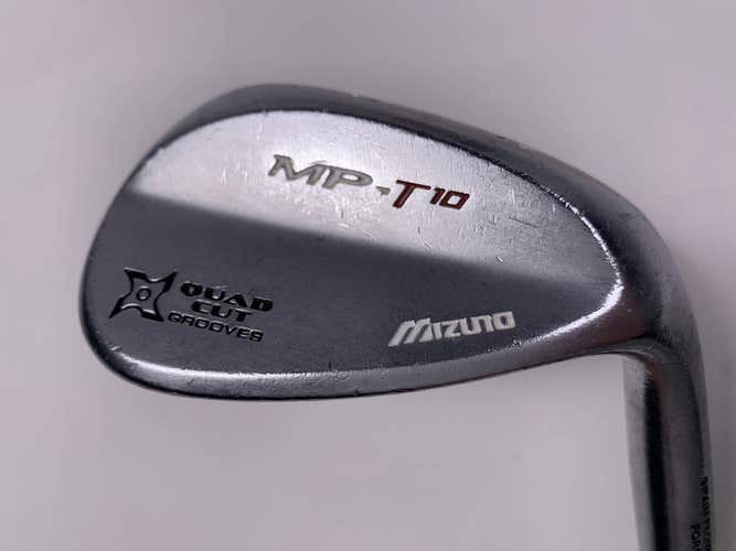 Mizuno MP T 10 White Satin Chrome Wedge 56* 10 Project X 5.0 Regular Steel RH