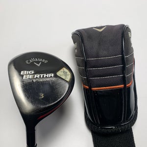 Callaway Big Bertha V Series 3 Wood 15* Mitsubishi Rayon Bassara e52x5ct Reg LH