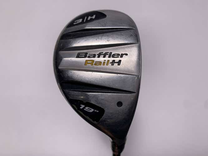 Cobra Baffler Rail H 3 Hybrid 19* Fujikura Motore 65g Stiff RH Midsize Grip
