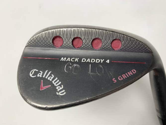 Callaway Mack Daddy 4 Black Wedge 56* 10   Recoil Wedge Wedge Graphite Mens RH