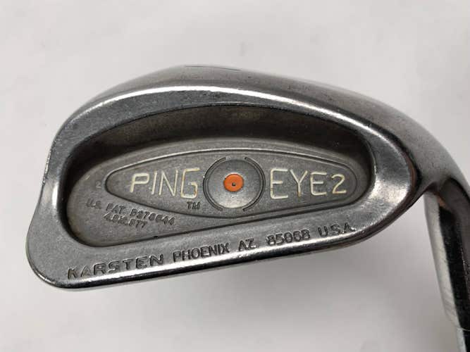 Ping Eye 2 Pitching Wedge PW Orange Dot Karsten ZZ-Lite Wedge Steel Mens RH