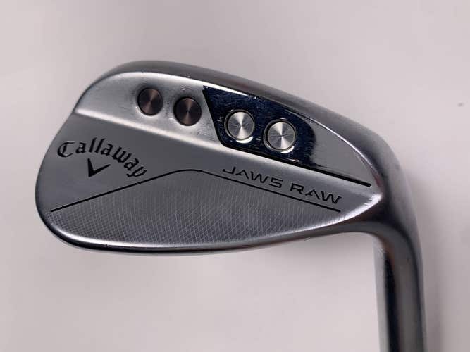 Callaway Jaws Raw Chrome Wedge 54* 10 Dynamic Gold Spinner Tour Issue RH