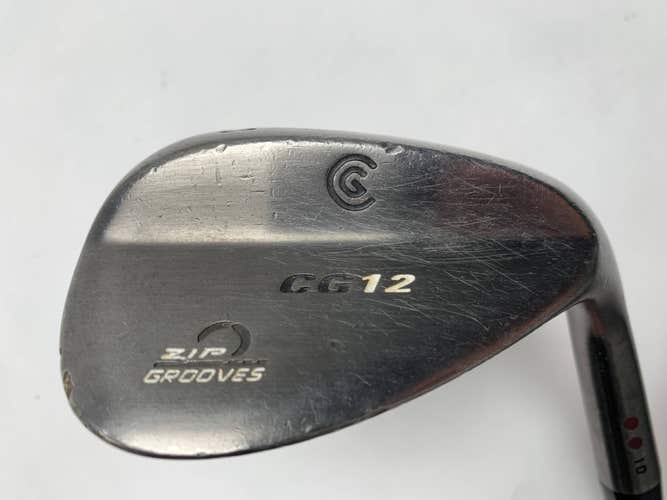 Cleveland CG12 Black Pearl Wedge 60* 10 Bounce Dynamic Gold Wedge Steel Mens RH