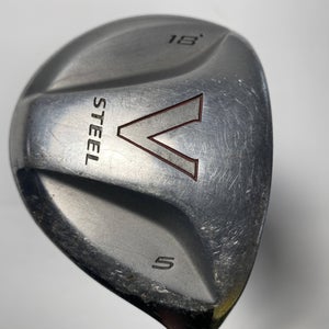 TaylorMade V Steel 5 Fairway Wood 18* MAS2 Regular Graphite Mens RH