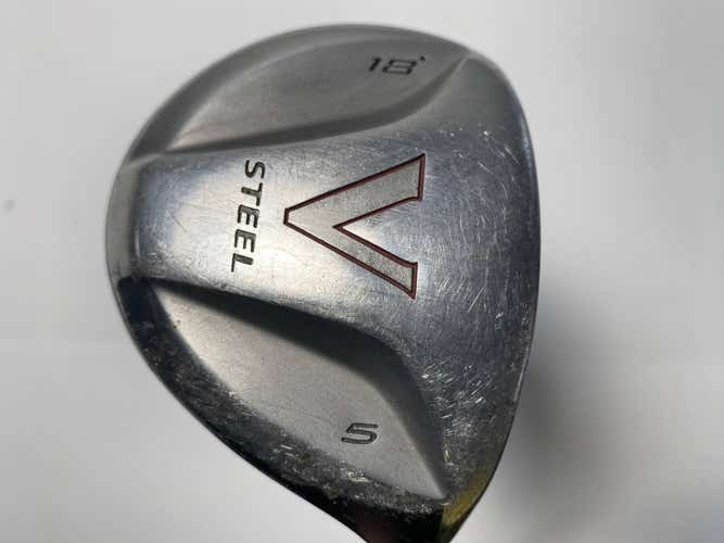 TaylorMade V Steel 5 Fairway Wood 18* MAS2 Regular Graphite Mens RH