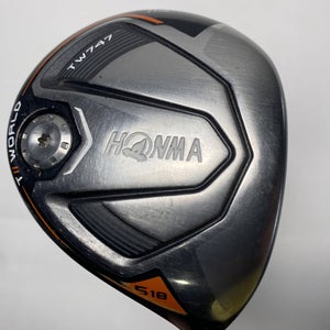 Honma TW747 5 Fairway Wood 18* Vizard TW747 60g Regular Graphite Mens RH