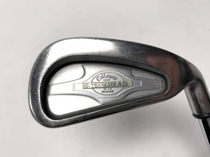 Callaway X-14 Single 3 Iron Steelhead X-14 Gems Regular Steel Mens RH