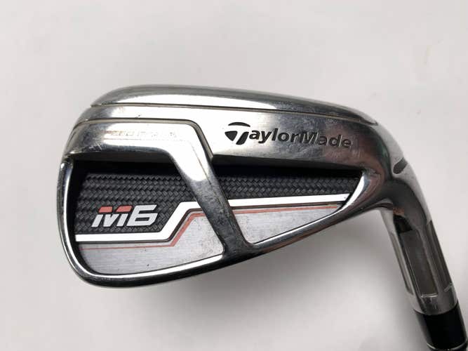 TaylorMade M6 Single 8 Iron Fujikura Atmos 6R Regular Graphite Mens RH +1''
