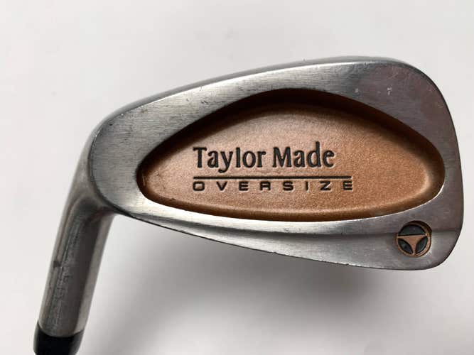 TaylorMade Burner Oversize Single 4 Iron Bubble S-90 Plus Stiff Graphite Mens LH
