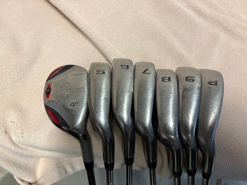 Men's Nicklaus Signature Series SS460X Right Handed Clubs (Full Set) Regular Flex 7 Pieces (Used)