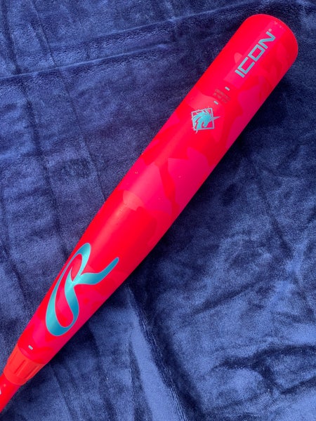2025 Rawlings Icon Composite Bat USSSA Certified (-8) Composite 23 oz 31" (Used)