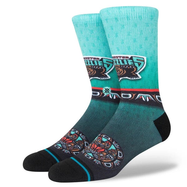 Vancouver Grizzlies Stance NBA Fader VAC Large Socks 9-13