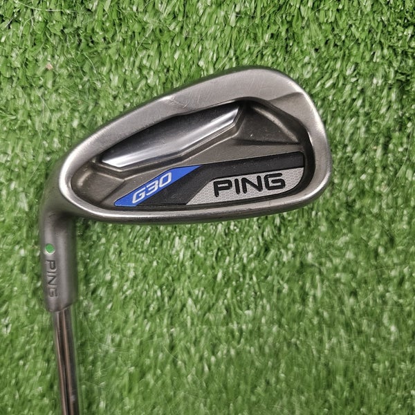 Left Handed Ping G30 Green Dot Single 9 Iron CFS Distance Stiff Steel LH 37.5"