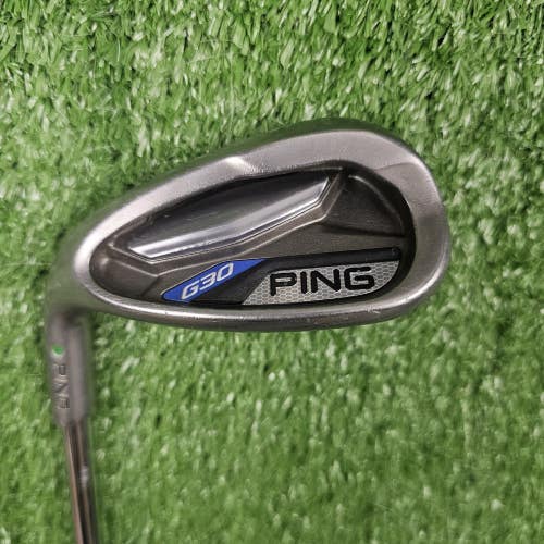Left Handed Ping G30 Green Dot Sand Wedge SW CFS Distance Stiff Steel LH 36.5"