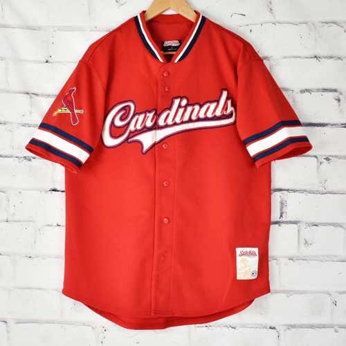 Vintage 90s St. Louis Cardinals Red Old School Embroidered Unisex Baseball Jersey