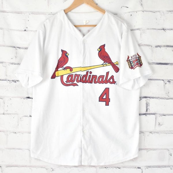 St. Louis Cardinals Molina No. 4 10 yr Stadium Anniversary Promo Jersey 2016