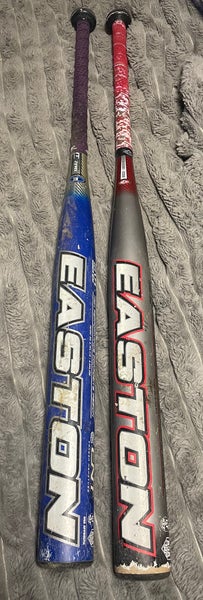 2005 Easton Synergy Bat (-8) 26 oz 34" (Used) and an a Synergy Flex blue SCN8 (usssa) 26oz
