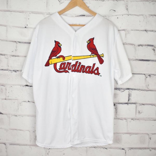 St. Louis Cardinals Promo Embroidered Applique Baseball Jersey