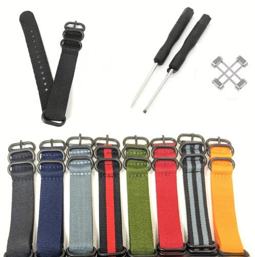 Wrist Strap, Stainless Steel Adapters Scuba Dive Computer Watch Band Suunto D9tx