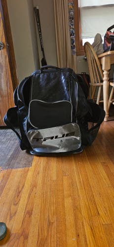 True senior backpack roller hockey bag