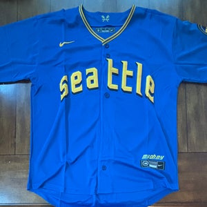Julio Rodríguez Seattle Mariners City Connect Jersey Adult Medium NWT