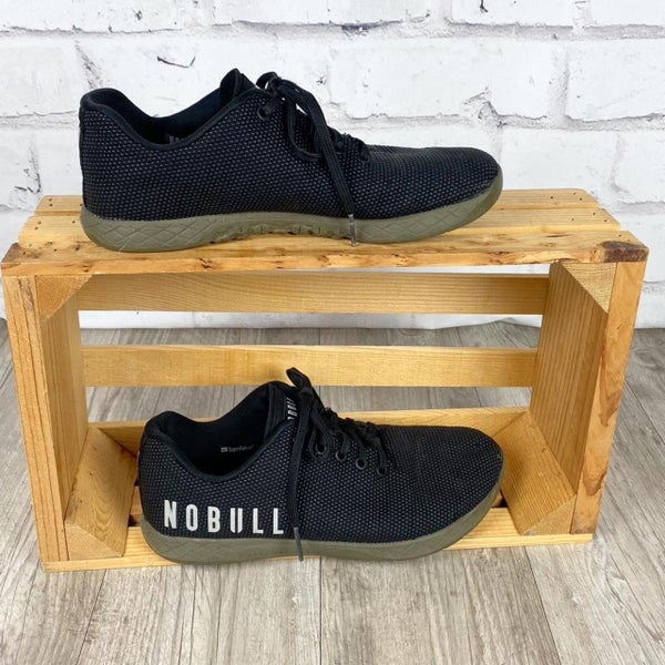 NOBULL Black Ivy Unisex Trainer Sneakers Men’s Sz 8.5 Womens Sz 10