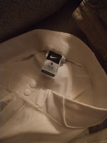 White Men's Medium Adult Nike Game Pants (New)