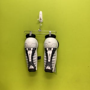 Used Reebok 3K Junior Shin Guards White 10" 11686-S000045149